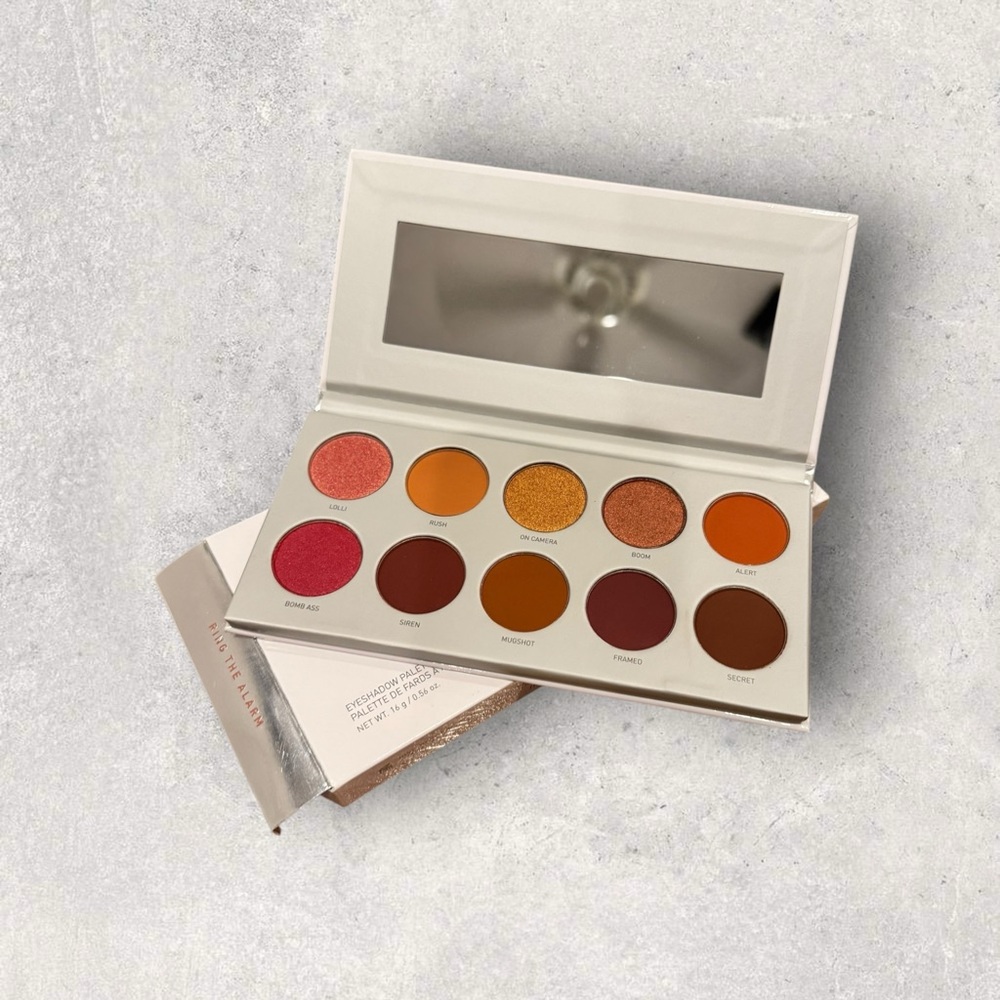 Morphe Jaclyn Hill Ring The Alarm Eyeshadow Palette with Mirror - Warm Tones